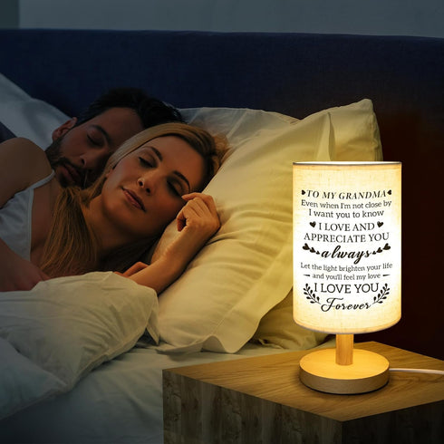 Personalized Grandma Night Light Perfect Birthday Gift from Grandkids